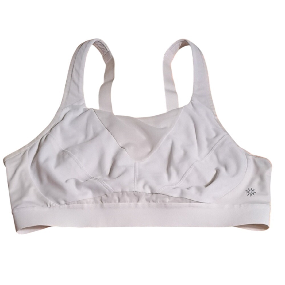 Athleta White Sports‎ Bra 36D